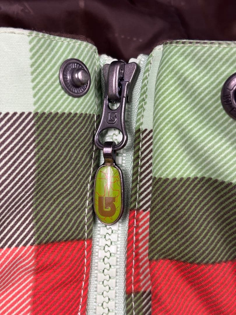 BURTON “ SHELL JACKET”CHECK gorpcore