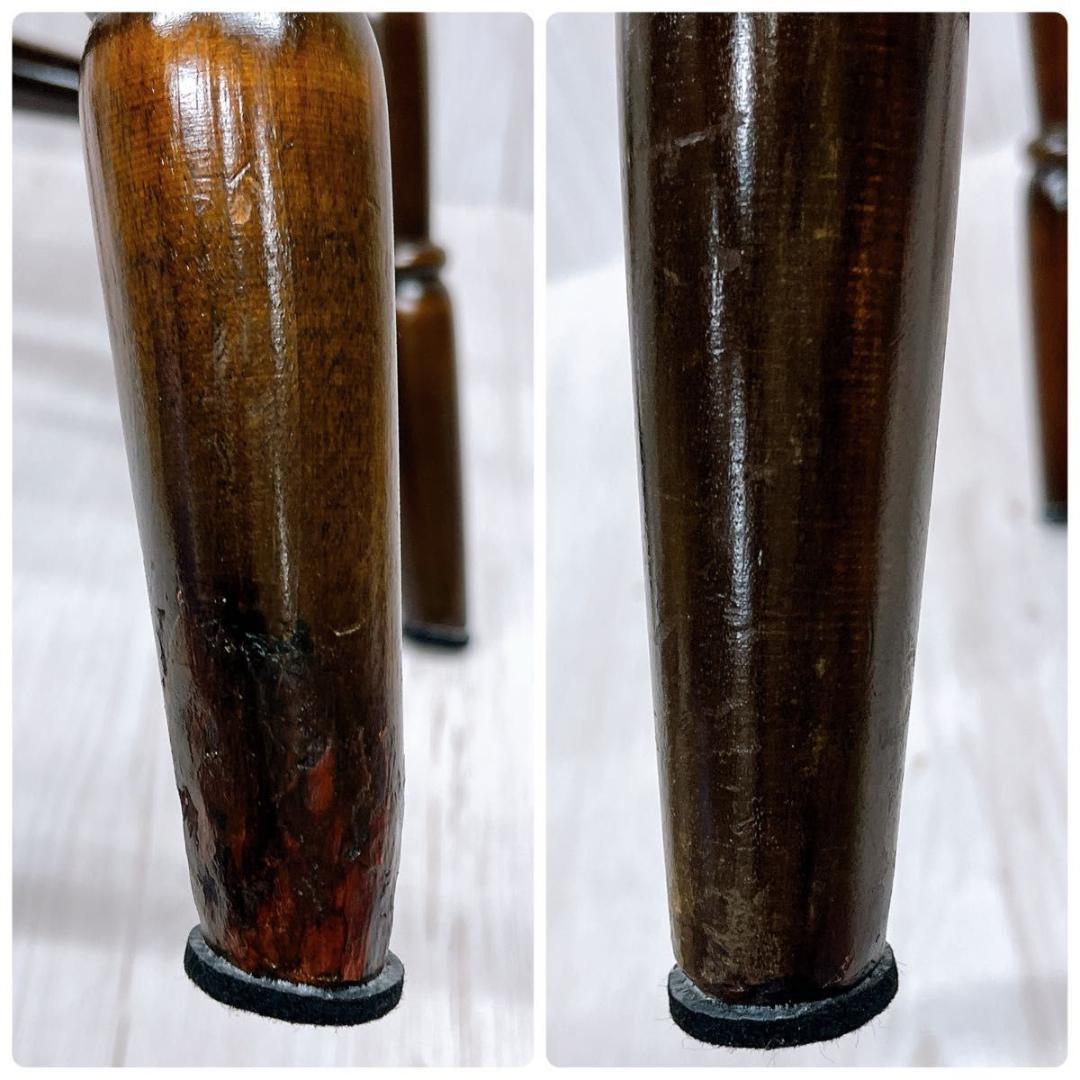 北海道民芸家具 ウィンザーチェア ダイニングチェア 椅子 いす イス④