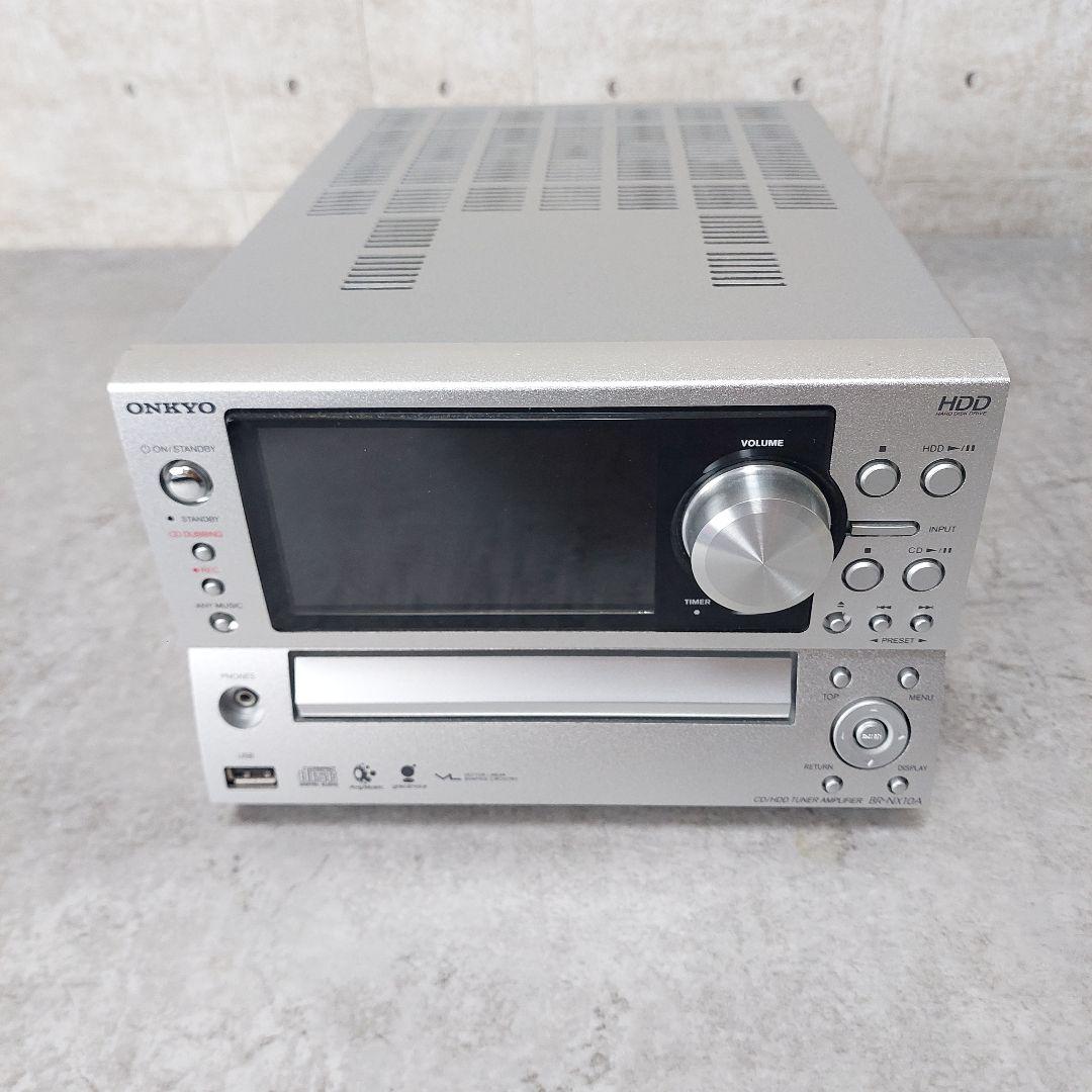ONKYO CD/HDDチューナーアンプシステム BR-NX10A(S)