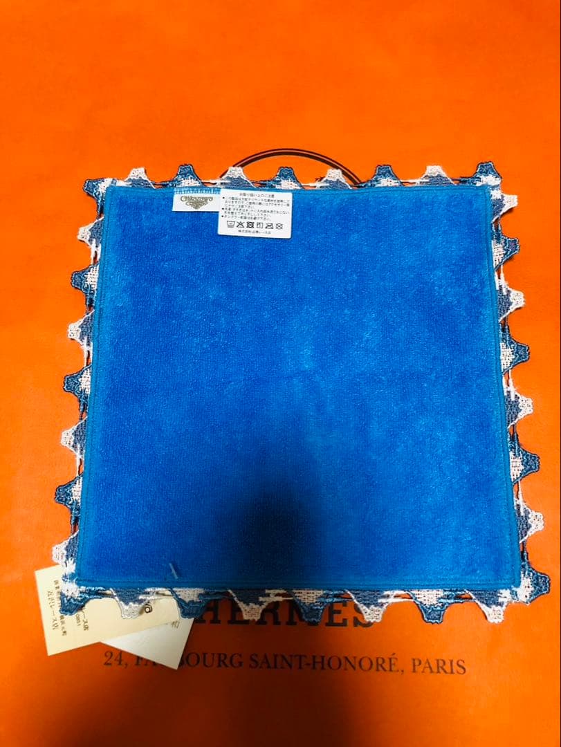 【新品未使用】近沢レース　タオルハンカチ　和レース5枚セット