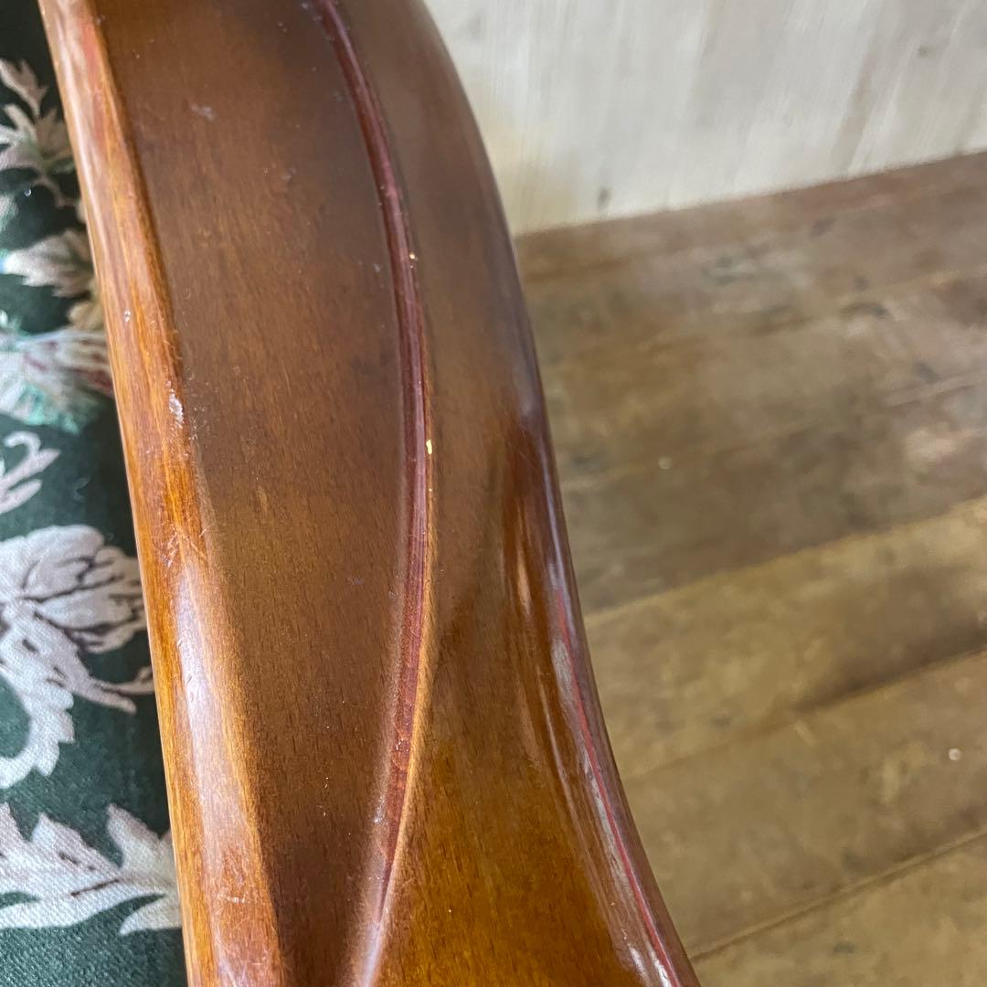 karimoku カリモク コロニアル クラシック花柄 リクライニングソファ