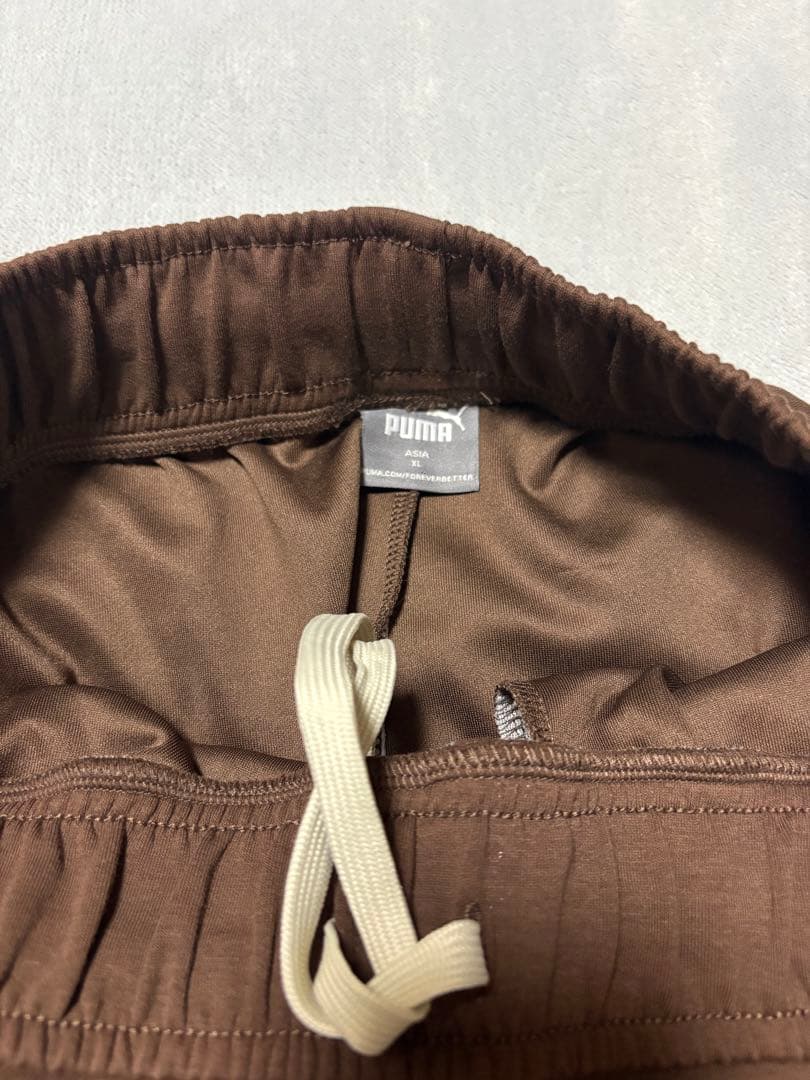 PUMAプーマ セットアップ トラックジャケット 茶ブラウン