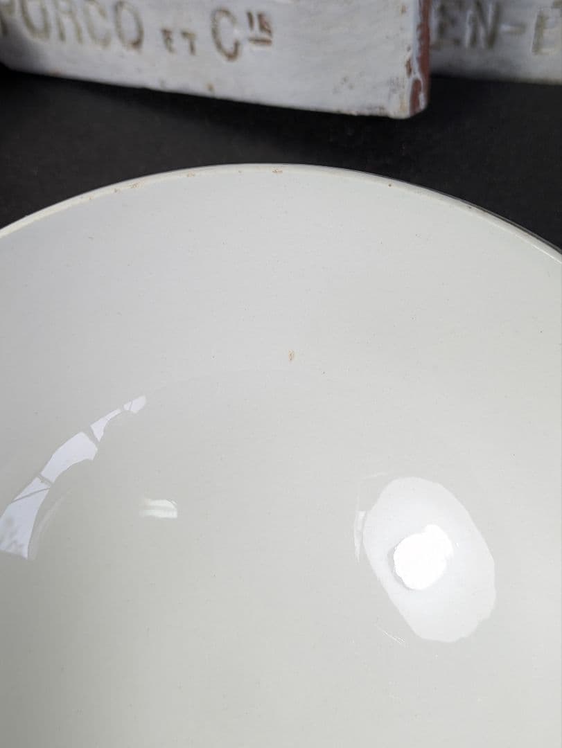 大サイズ フランス アンティーク カフェオレボウル Badonville