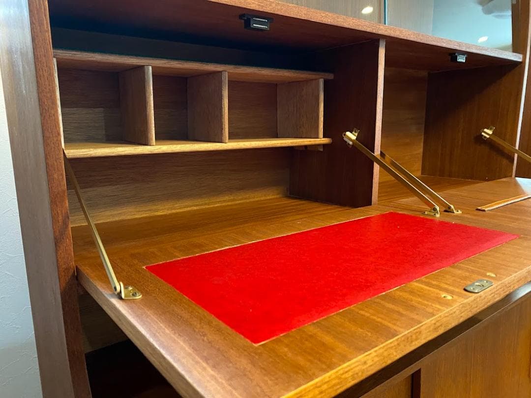 60-70s ヴィンテージ 英国 キャビネット ハイボード サイドボード仕上済