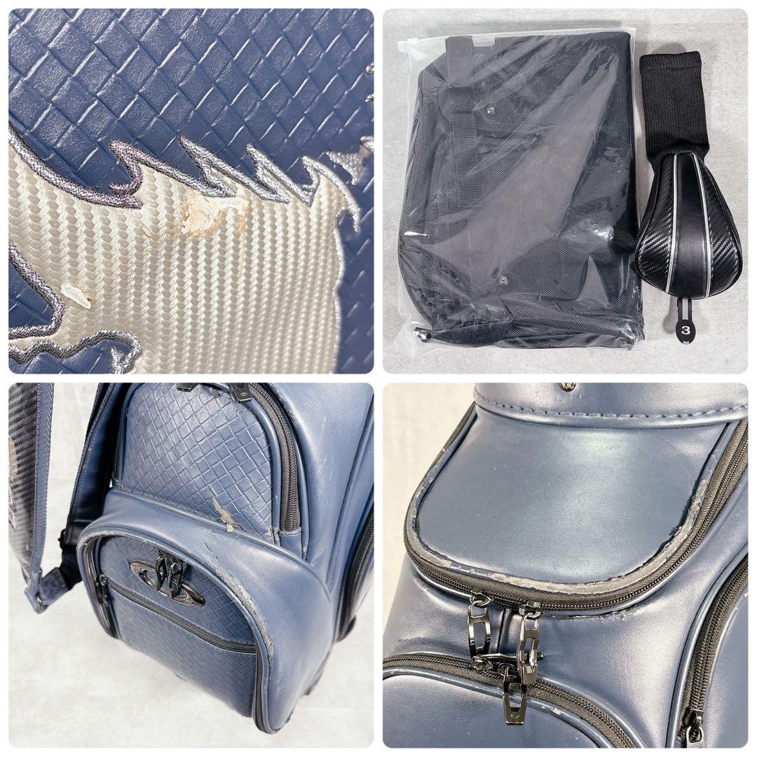 T157 ゴルフクラブ メンズ フルセット 12点 オークリー 初心者 青 紺