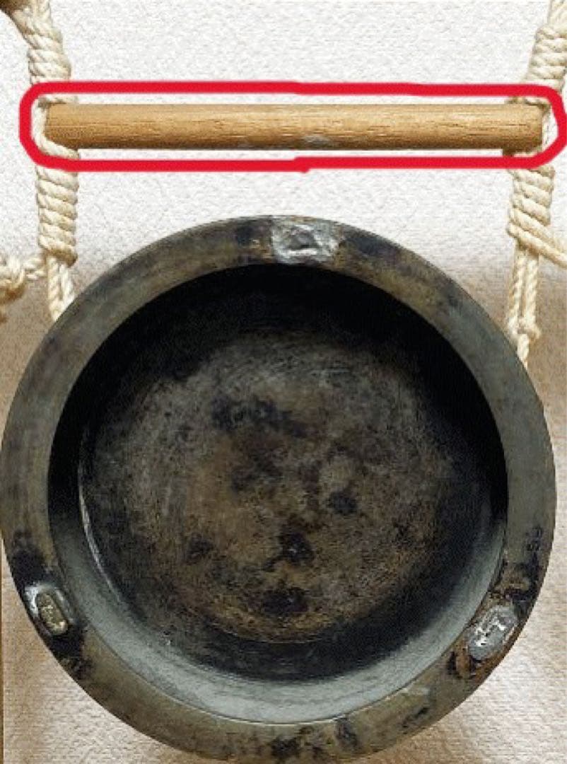 カズシ【 木彫 龍 】鉦支持棒　摺り鉦 当たり鉦 二丁鉦 だんじり