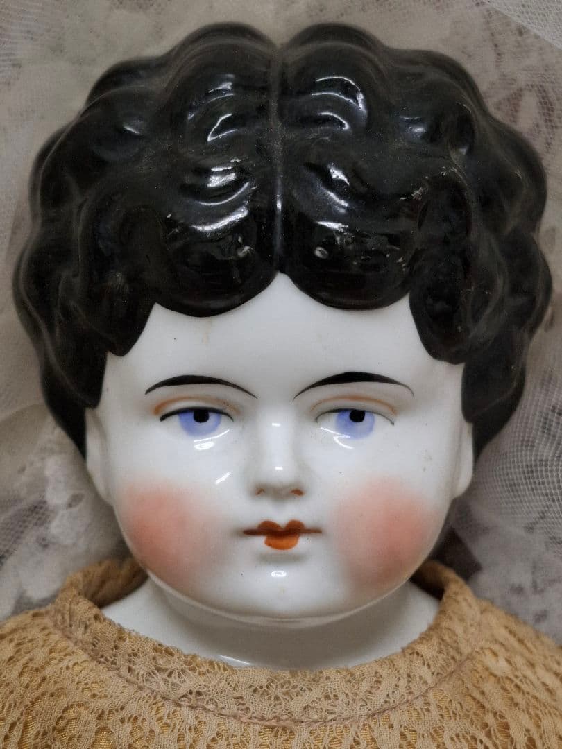 アンティーク★チャイナヘッドドール★ミニョネット★ジュモー