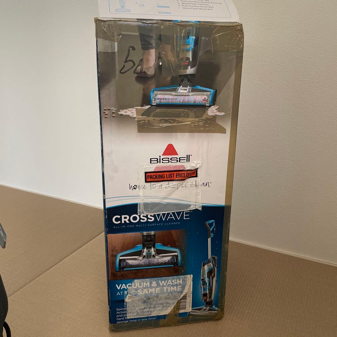 希少！Bissell スチームクリーナー　アメリカ家電　CROSS WAVE