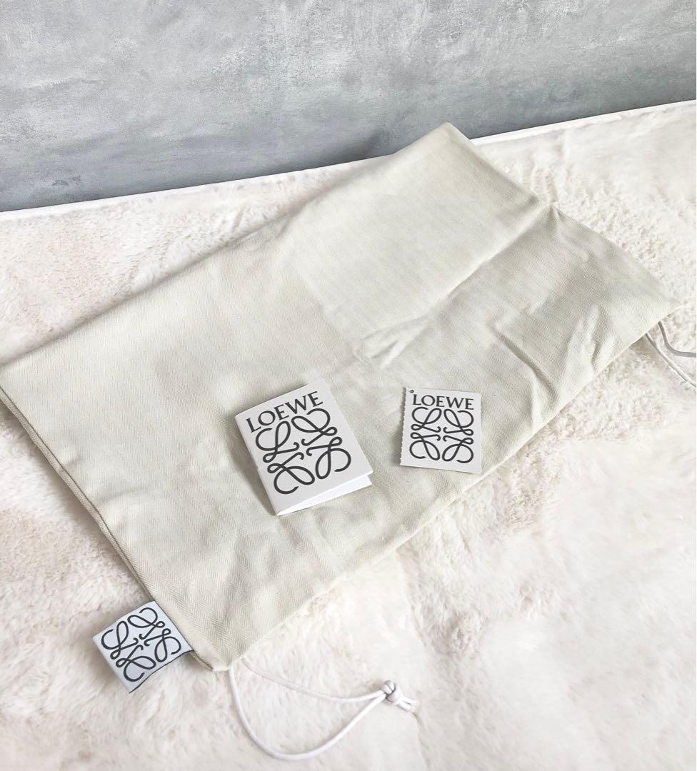 【極美品】ロエベ LOEWE カゴバッグ ホワイト Sサイズ