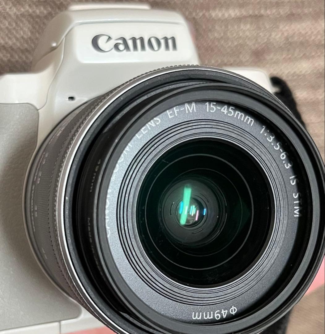 Canon ミラーレスカメラ【EOS Kiss M】