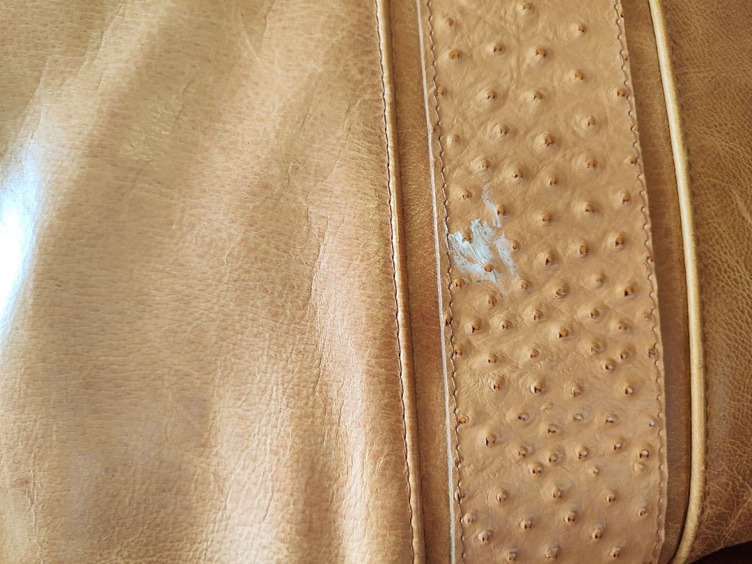 レザー 2人掛けソファ クロコダイル　GUCCI