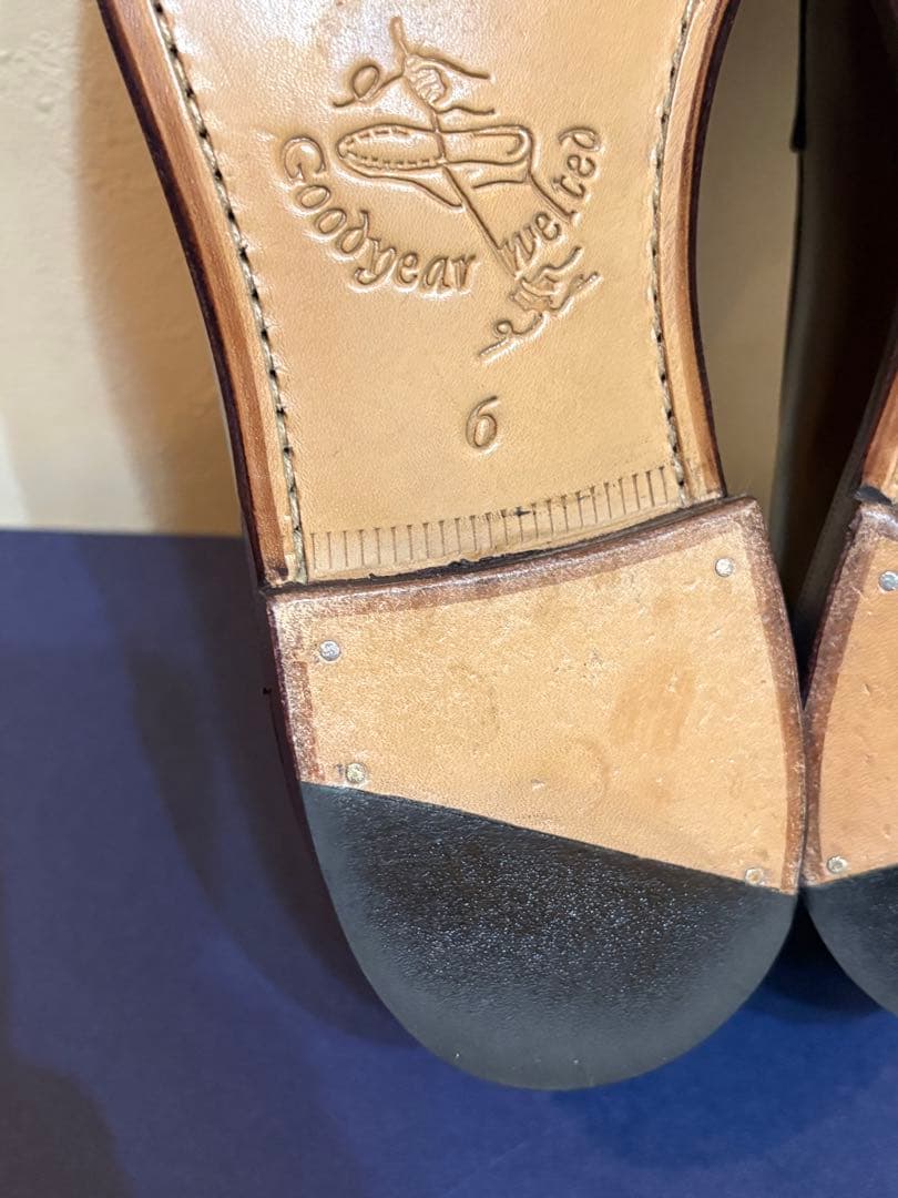 【JALAN SRIWIJAYA】スチール付き　ローファー ブラウン