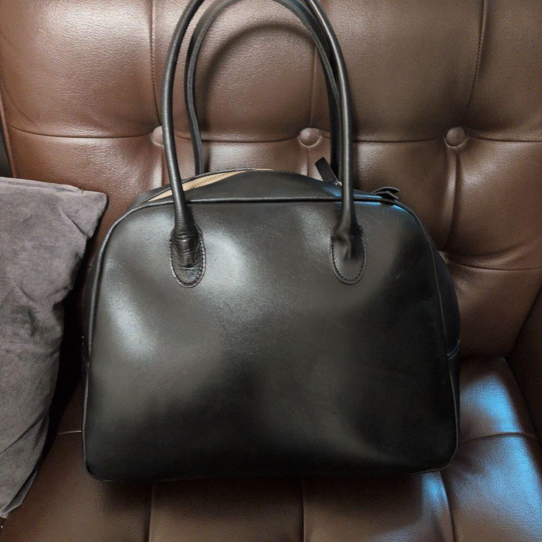 TIDAWAY タイドウェイ moss ボストン ショルダーバッグ　レザー