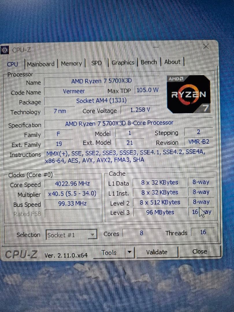 ゲーミングPC ミドルタワー Ryzen 5700x3d RX6800XT