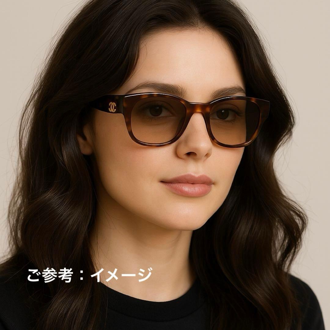 MM6050♦︎CHANEL サングラス♦︎ロゴ♦︎ブラウン♦︎レディース