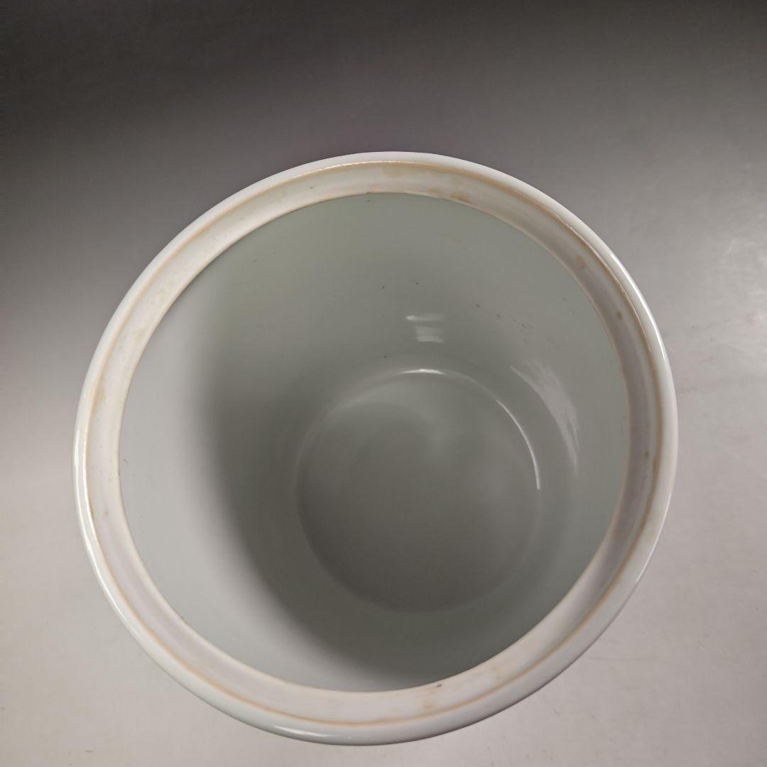 ウ230 水指『三代　西村徳泉造』『赤絵　水指　共箱』茶道具