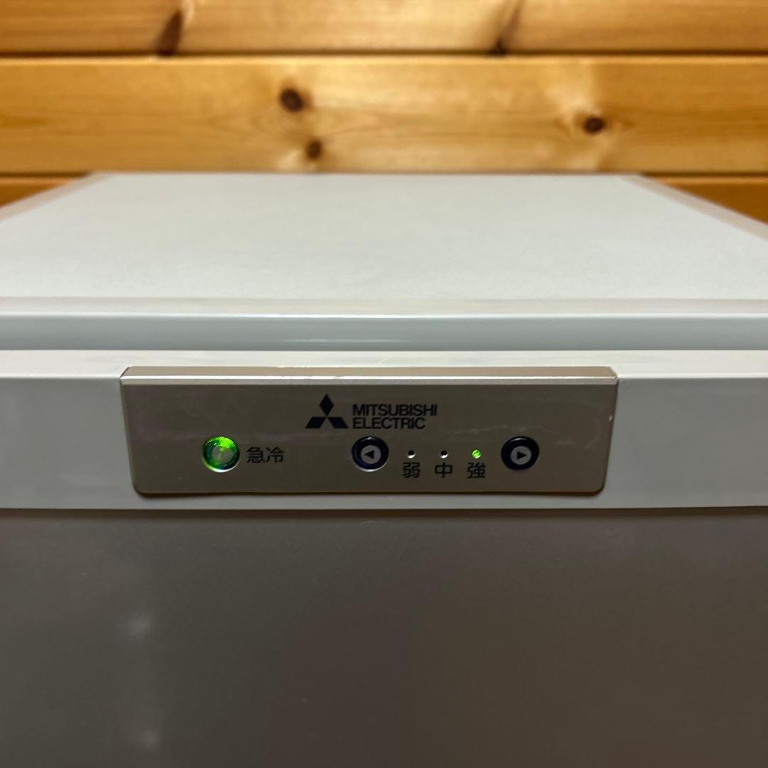 動作〇　冷凍庫 三菱 MF-U12B -S 121L 17年製 フリーザー