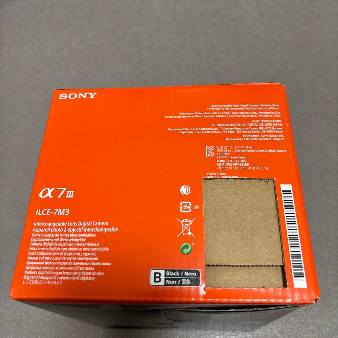 SONY α7 III ミラーレス一眼 本体 箱付き