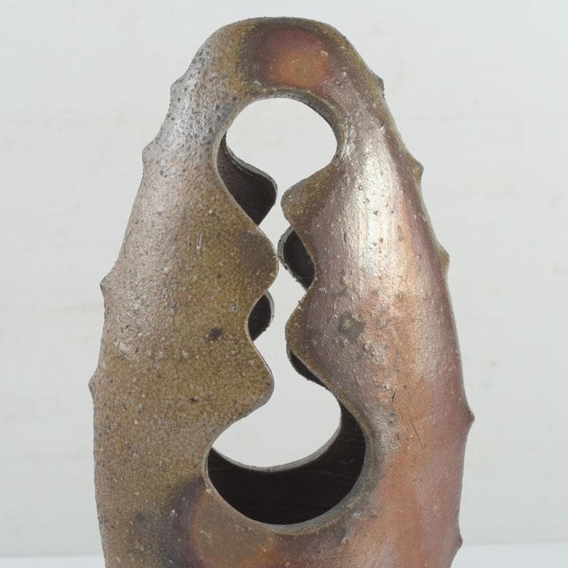 備前焼　置物　オブジェ　陶印あり　V　9713