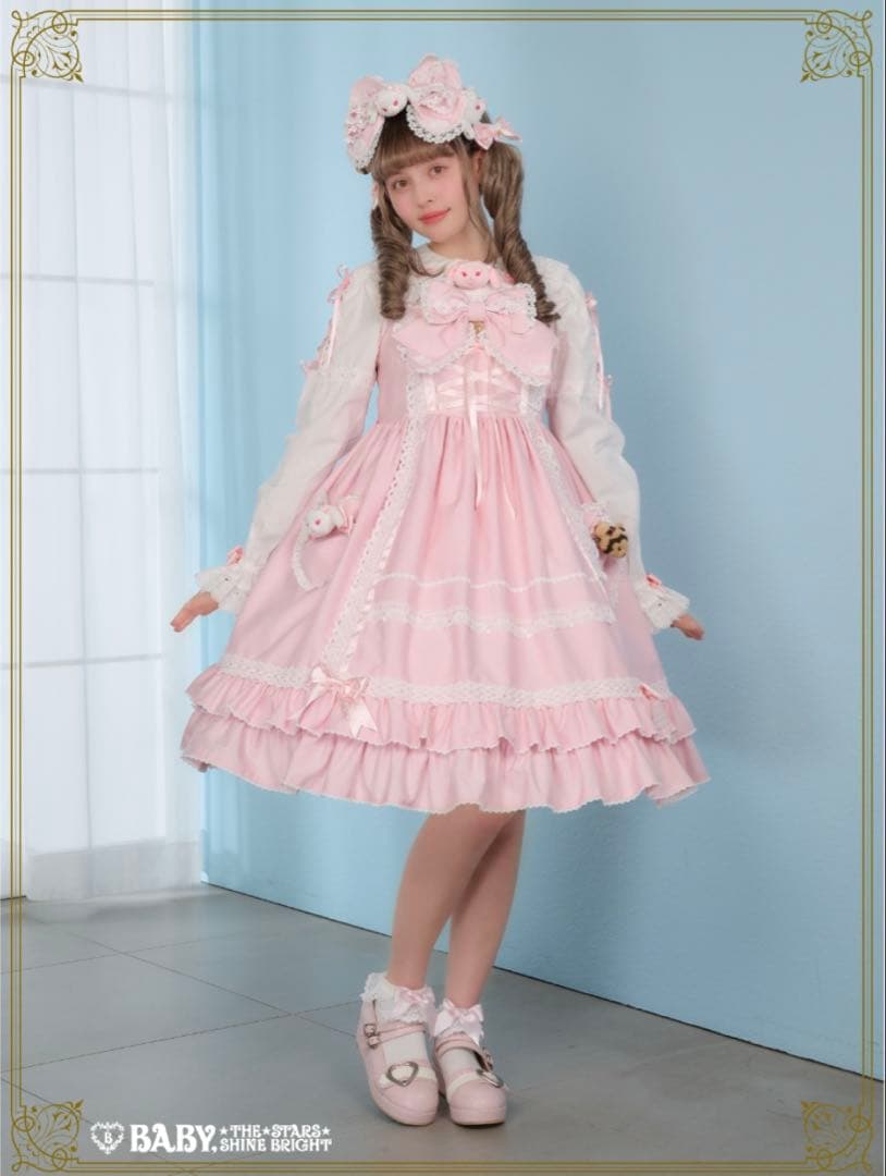 BABY くみゃちゃんのHeart suge decoration jsk