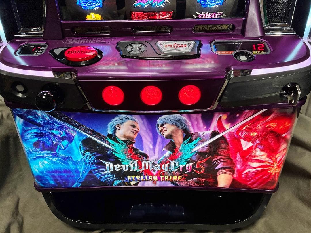 スマスロ デビル メイ クライ5☆遊技可能アダプタ取付済実機☆送料無料