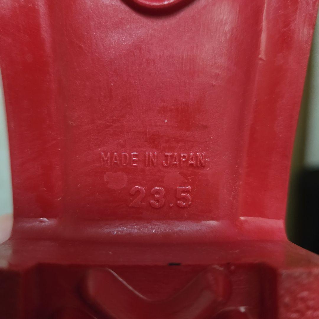 ヴィンテージ　レインブーツ　ラバーブーツ　バスクラフト　レッド