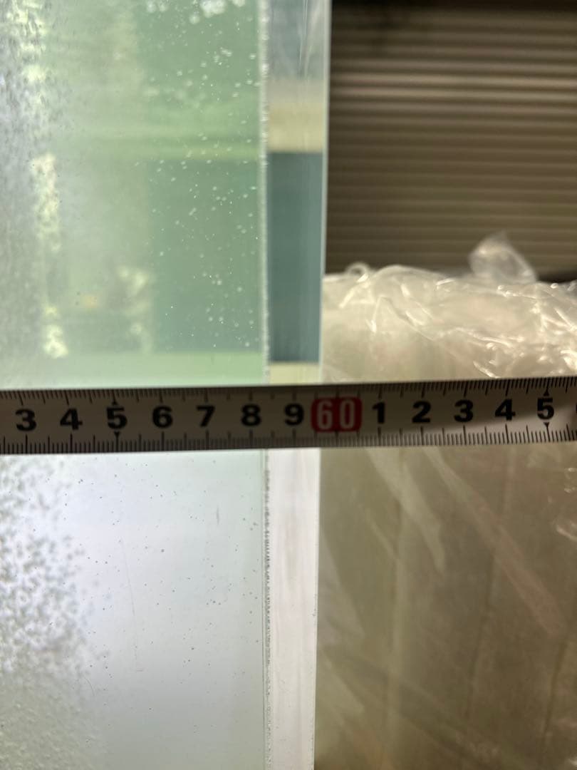 [引き取り限定] 大型水槽 木製キャビネット セット