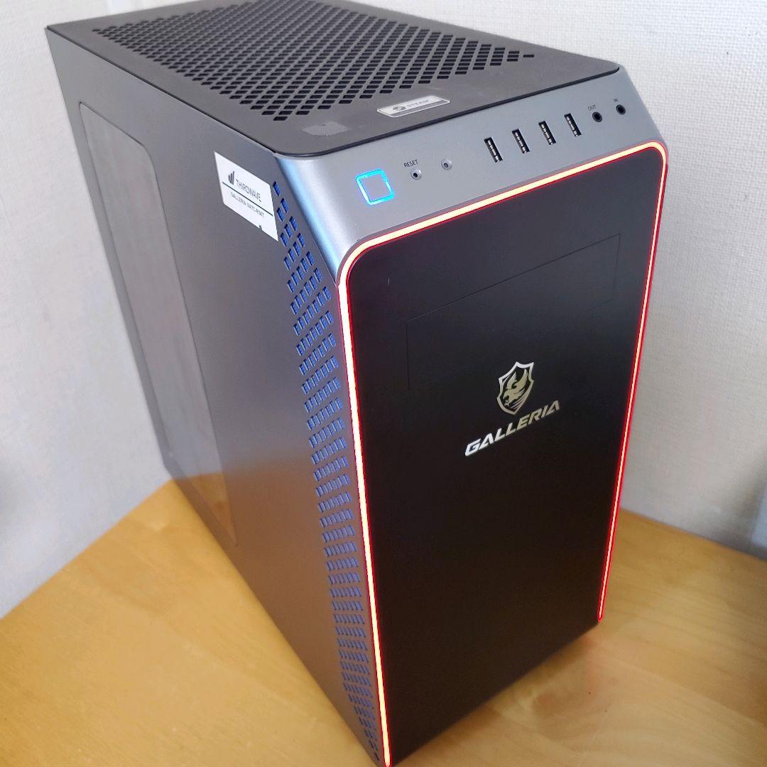 【人気のガレリア】ゲーミングPC/Ryzen5 2600/GTX1060