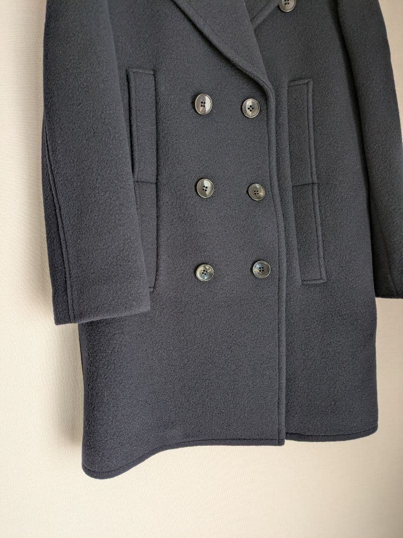 早い者勝ち★新品定価9万 セオリーリュクス ピーコート ダークネイビー38