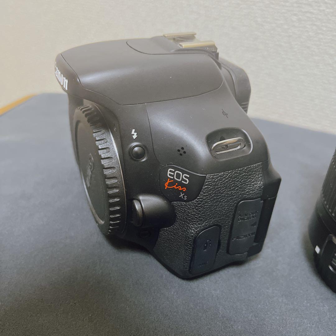 Canon EOS Kiss X5 本体,ダブルズームレンズキット