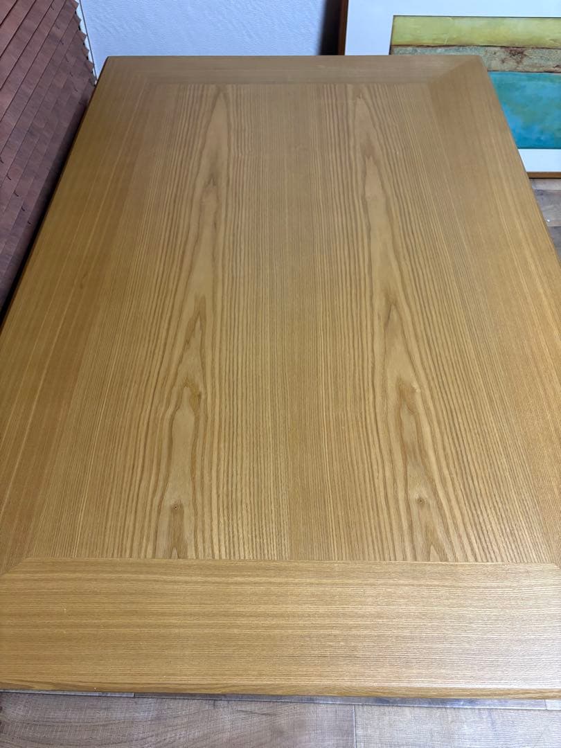 光製作所　折脚座卓　座卓　未使用品　タモ材　折りたたみ