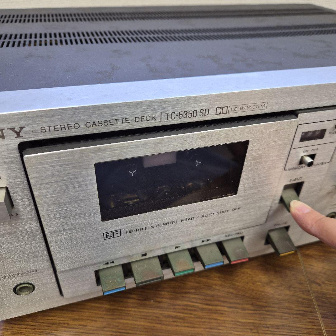 [超レア]SONY ステレオカセットTAPECORDER TC-5350 SD