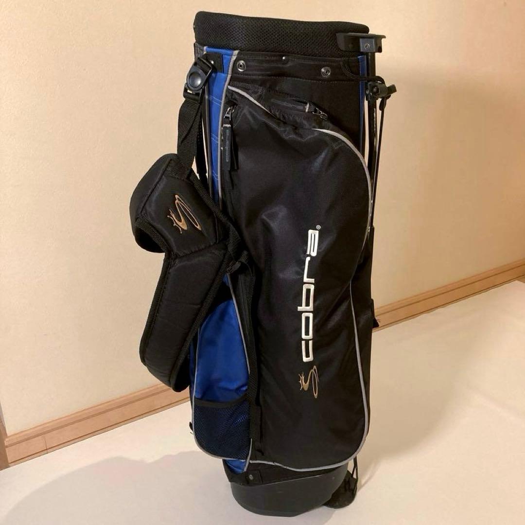 【ゆなパパ】COBRA　スタンドキャディバッグ ゴルフ 自立可 メンズ