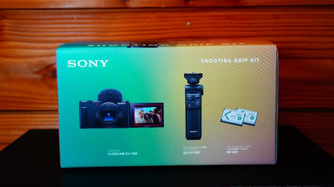 SONY VLOGCAM ZV‑1M2【シューティンググリップ付】