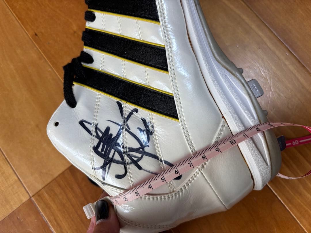 adidas スパイク サイン入り 66
