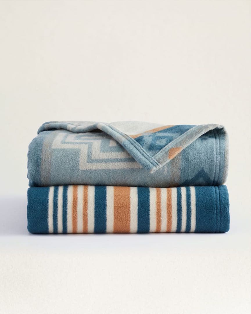 【新品★Pendleton】ペンドルトン オーガニックコットン ブランケット2枚