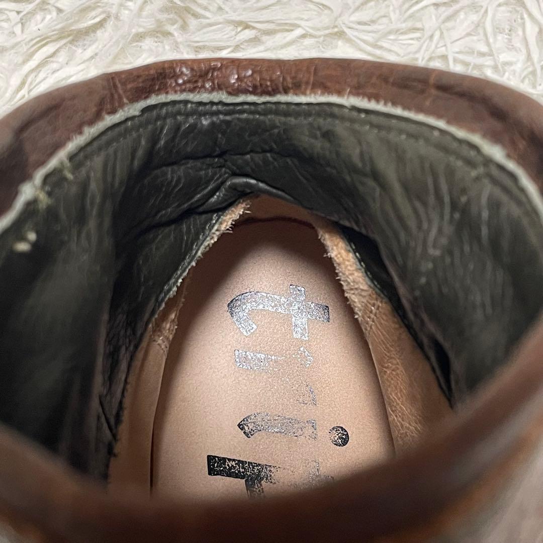 【美品】trippen BOMB レザーブーツ 35