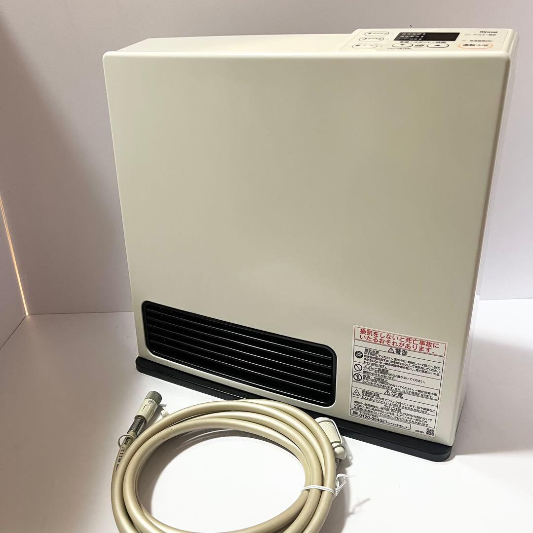 リンナイ ガスファンヒーター SRC-365E 都市ガス専用 ガスホース付き
