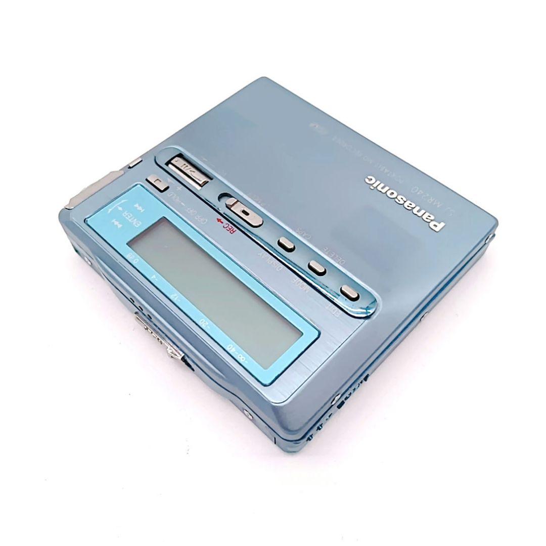 【入手困難】Panasonic 録再ポータブルMDプレーヤー SJ-MR240