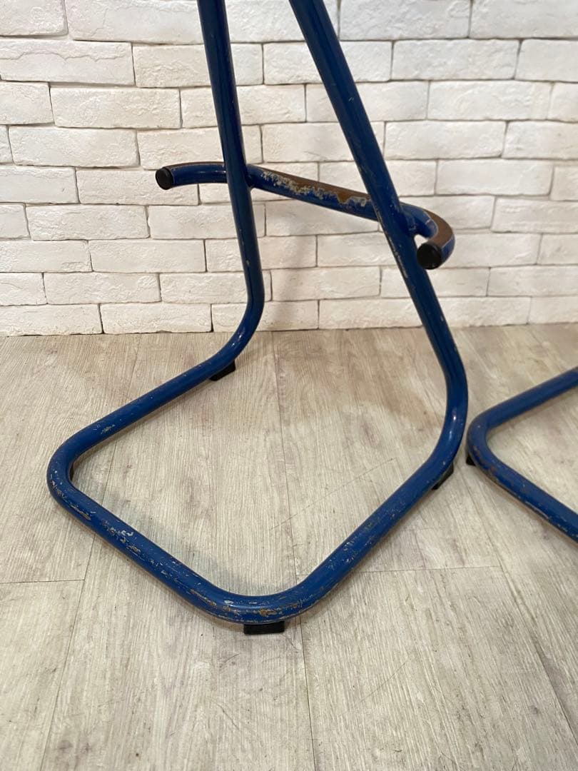 【東京23区配送無料】2脚セット　トラクター　スツール　チェア　カウンター　椅子