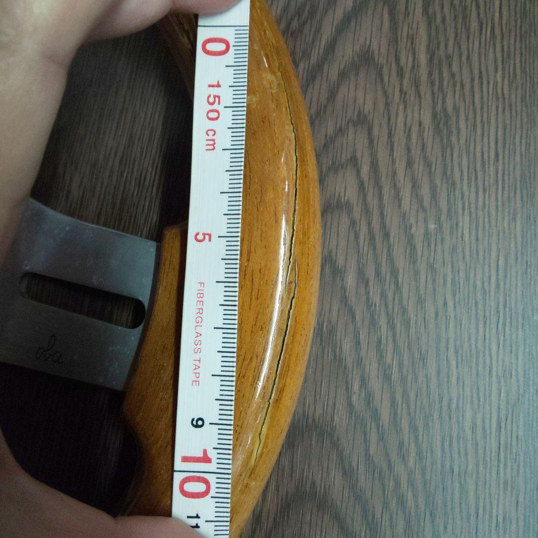 oba ウッド ステアリング 28cm ハンドル 当時物
