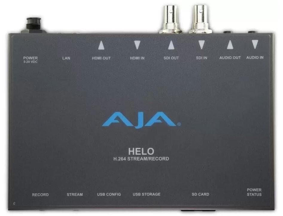 AJA HELO H.264 レコーディング ストリーミング エイジェイエイ
