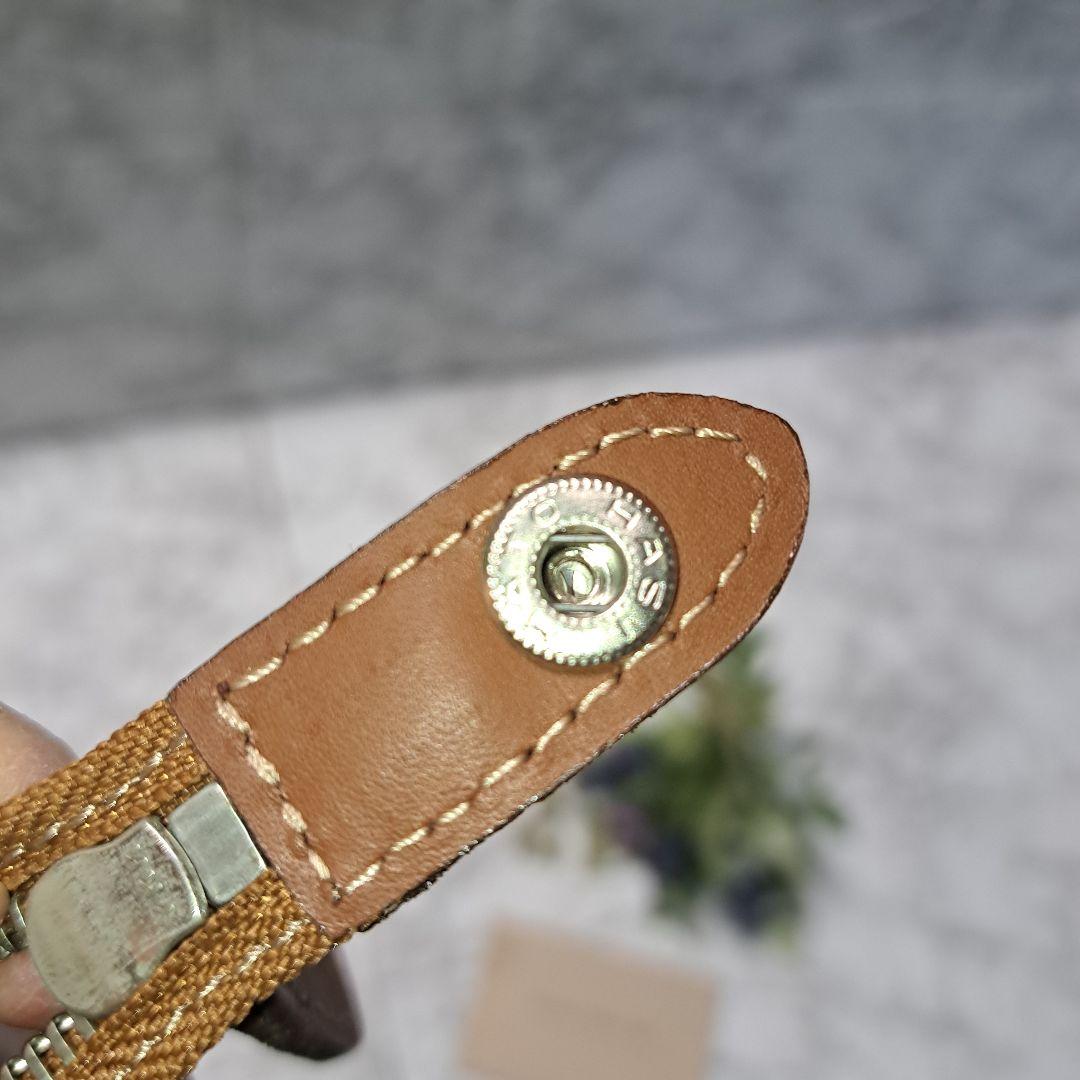 ✨️超美品✨️バーバリー　ビジネスバックノバチェック　オールレザー　ブラウン