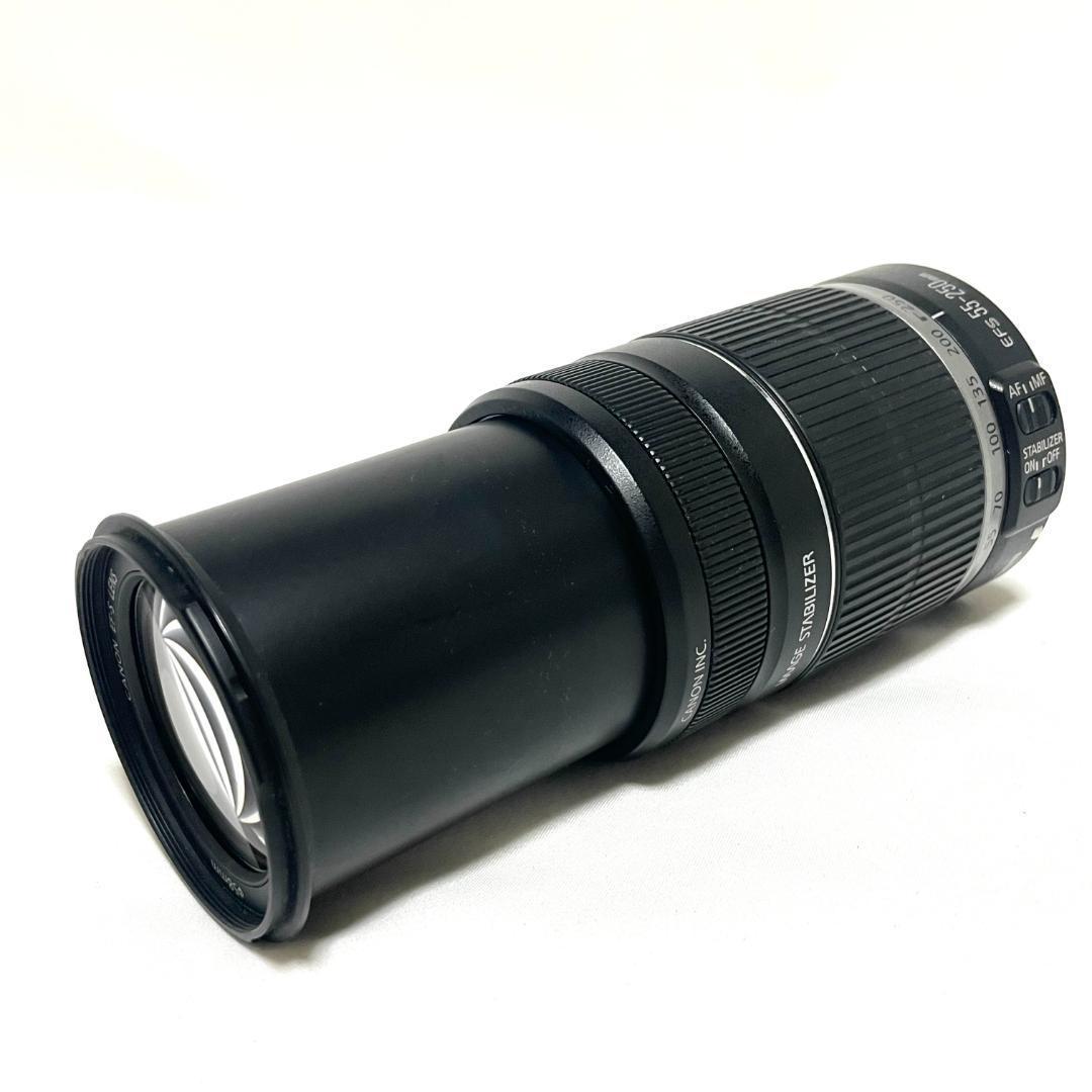 大人気❣️ Canon EF 55-250mm IS 望遠レンズ 運動会に最適