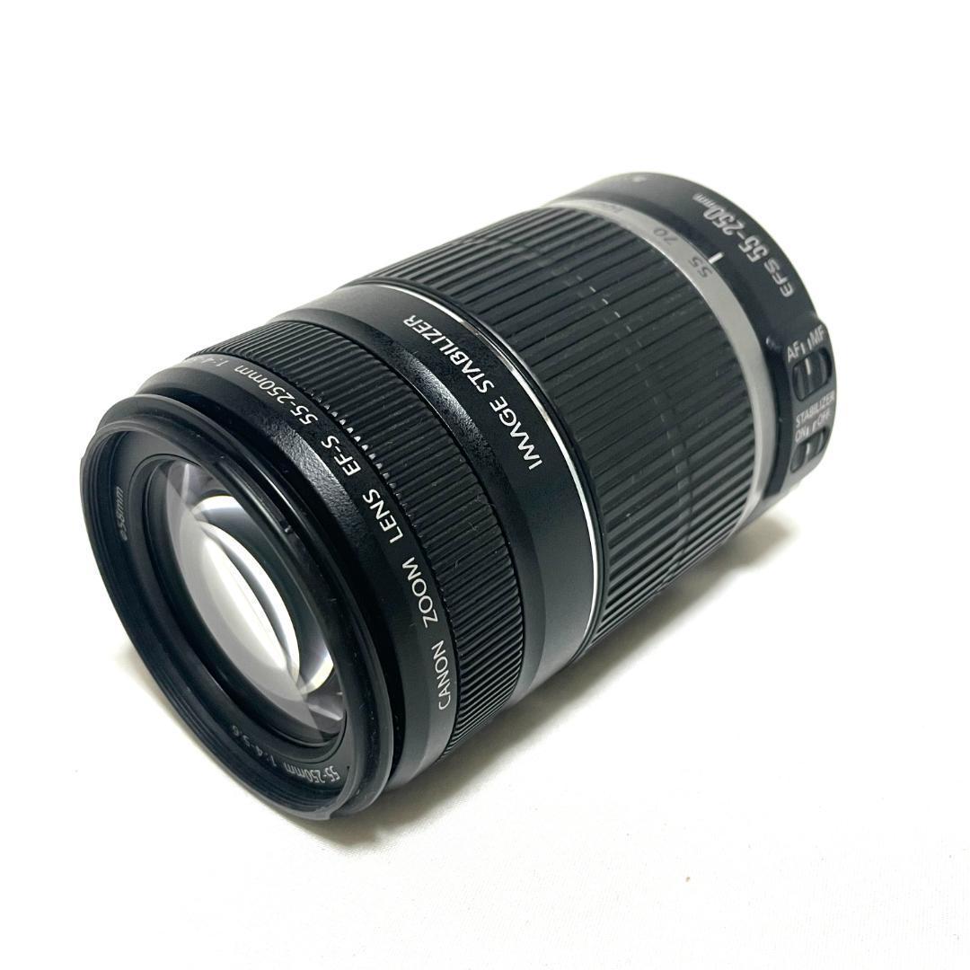 大人気❣️ Canon EF 55-250mm IS 望遠レンズ 運動会に最適
