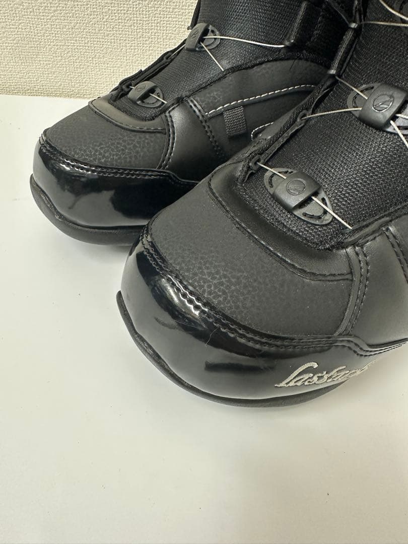 LASTARTS ブラック スノーボード　BOAブーツ 24.5〜25.0cm