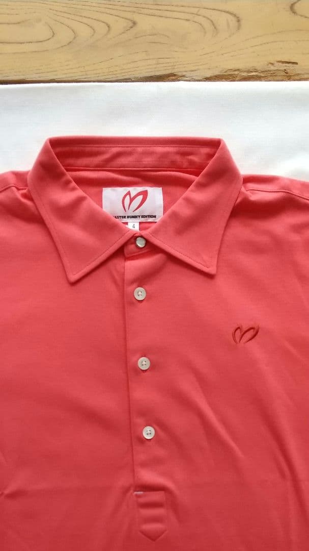 新品未使用 パーリーゲイツ マスターバニー シルクブレンド 半袖ポロシャツ