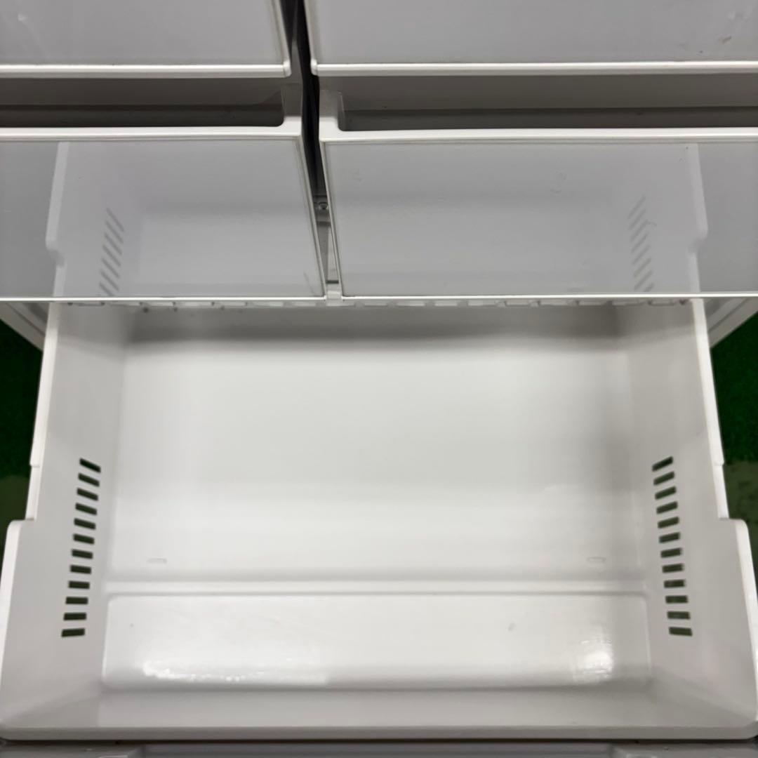 491 冷蔵庫　大型　6ドア　観音開き　極美品 400L強　ガラストップ　大人気