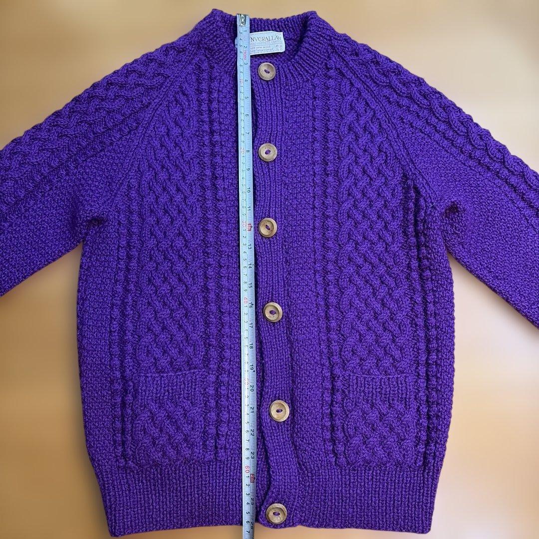 INVERALLAN インバーアラン ニット カーディガン ケーブル
