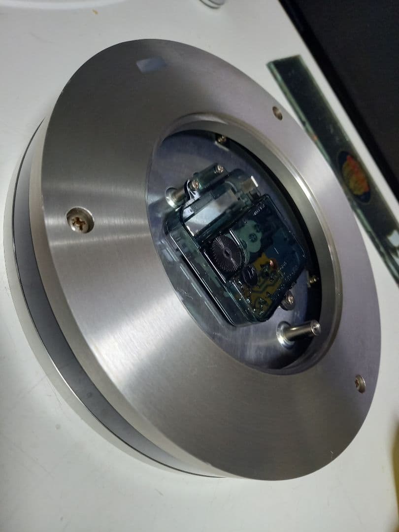 レア　1980's　セイコー　スペースエイジ　ソリッド　アルミニウム　クロック